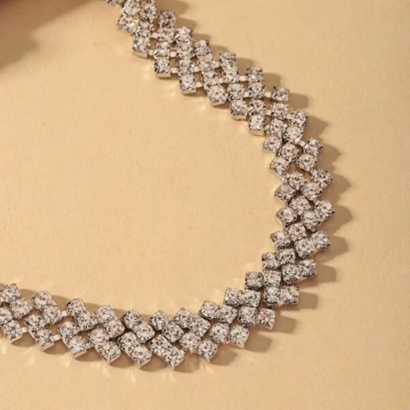 2 in1 Bracelet with rhinestones and jewelry - Picture 5 of 5